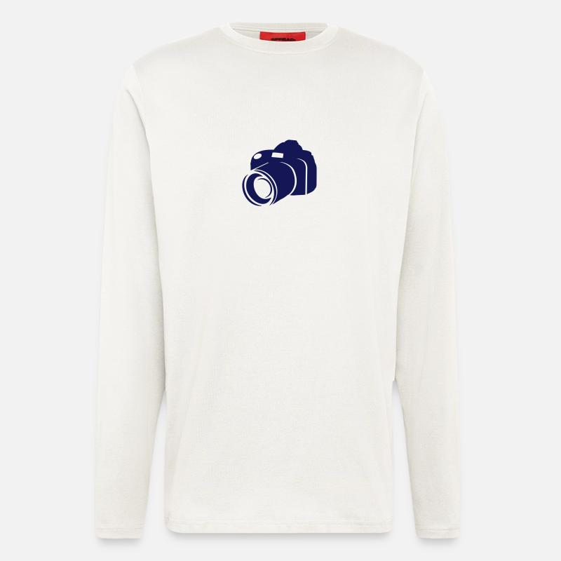 camera - kamera - dslr - Longsleeve - made by SPREAD  - OFF WHITE
