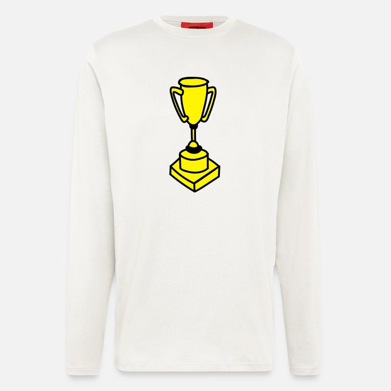 Pokal - Langarmshirt - made by SPREAD  - OFF WHITE