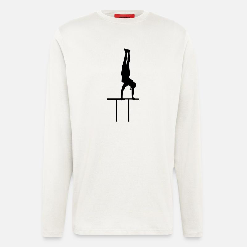 handstand strengh - Langarmshirt - made by SPREAD  - OFF WHITE