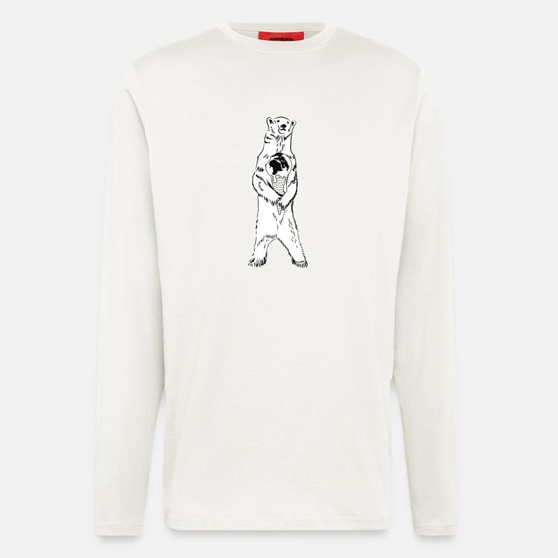 Eisbaer - Langarmshirt - made by SPREAD  - OFF WHITE