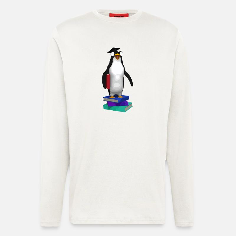 PinguinMops - Langarmshirt - made by SPREAD  - OFF WHITE