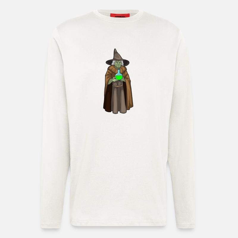 Witch Halloween Magic Potion - Longsleeve - made by SPREAD - OFF WHITE