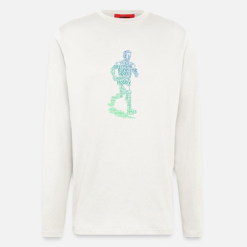 In a nutshell: Running - Longsleeve - made by SPREAD  - OFF WHITE