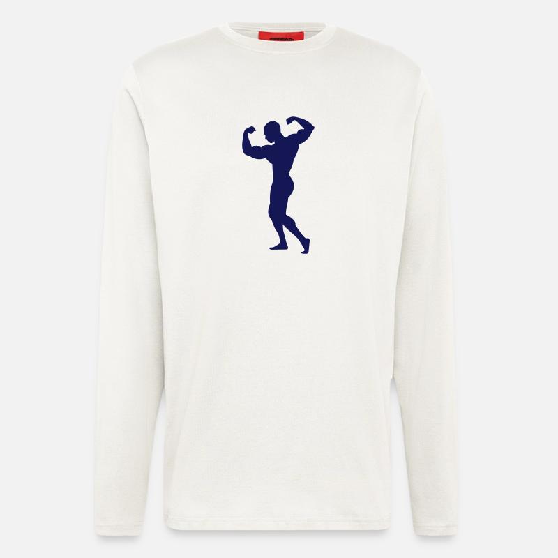Adonis - A strong man - Longsleeve - made by SPREAD  - OFF WHITE