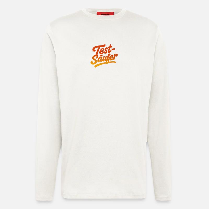 TestSaeufer - Langarmshirt - made by SPREAD  - OFF WHITE