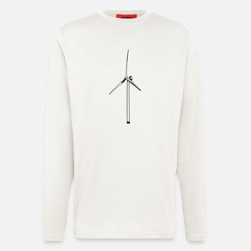 Windrad - Langarmshirt - made by SPREAD  - OFF WHITE
