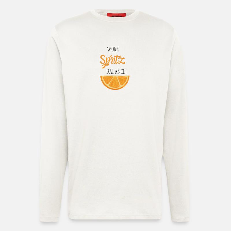 Work Spritz Balance - Langarmshirt - made by SPREAD  - OFF WHITE