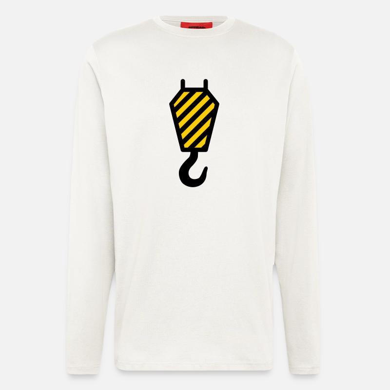 crane hook - Longsleeve - made by SPREAD  - OFF WHITE