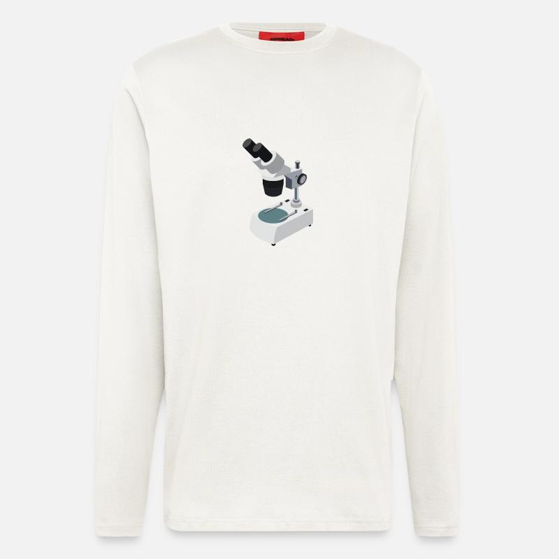 microscope - Longsleeve - made by SPREAD  - OFF WHITE