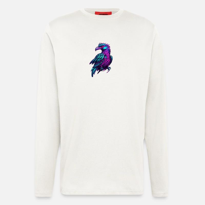 Neonphönix Farbflug - Langarmshirt - made by SPREAD  - OFF WHITE