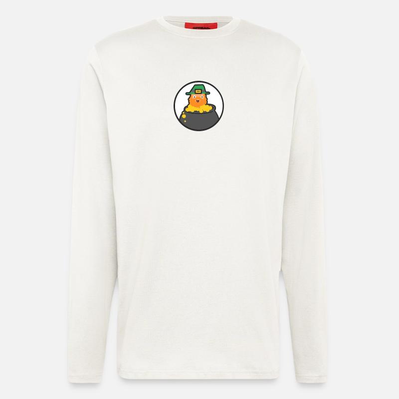 UND Ginger_cs2 Emblem - Langarmshirt - made by SPREAD  - OFF WHITE