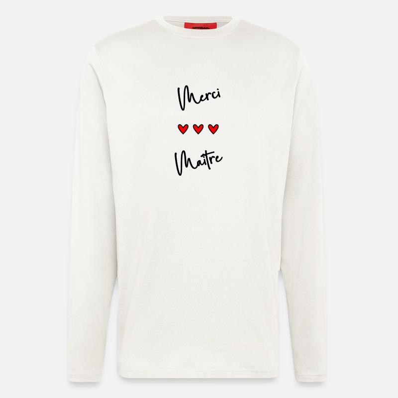 MASTER. MASTER - Longsleeve - made by SPREAD  - OFF WHITE
