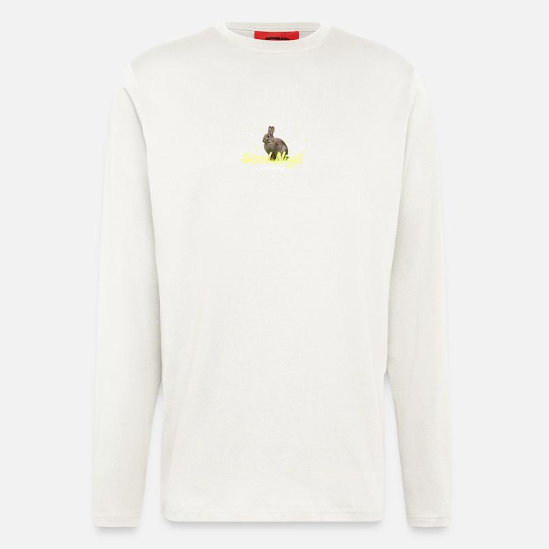 good night hare rabbit - Langarmshirt - made by SPREAD  - OFF WHITE