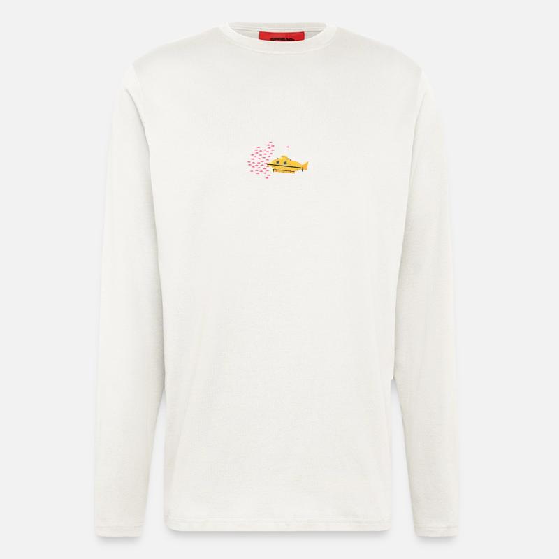 Bellafonte - Langarmshirt - made by SPREAD  - OFF WHITE