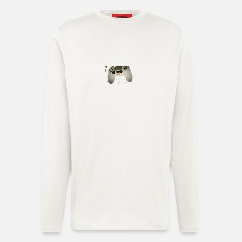 controller - Langarmshirt - made by SPREAD  - OFF WHITE
