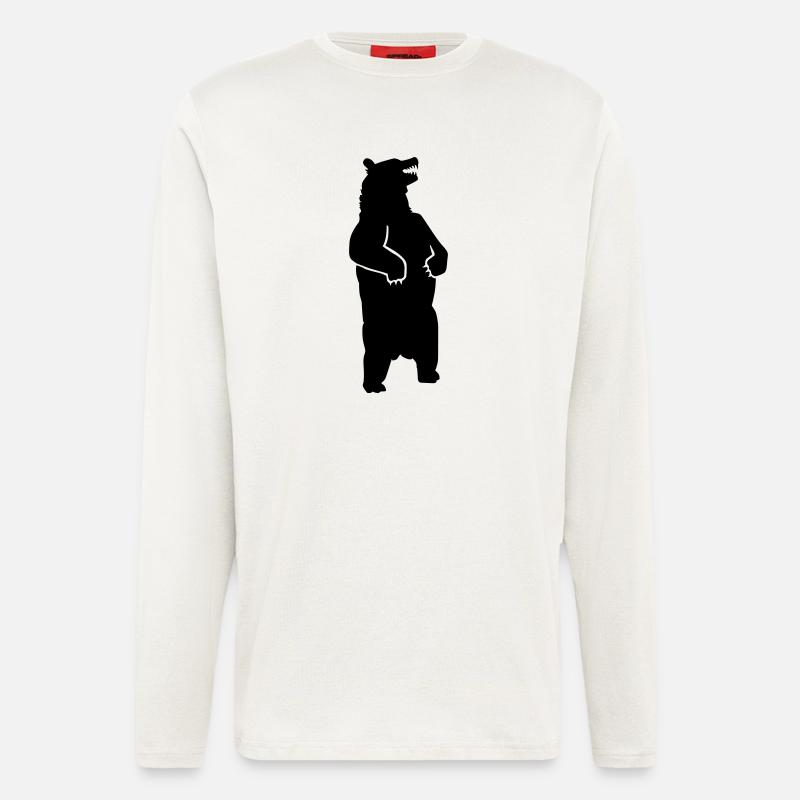Bear - Longsleeve - made by SPREAD  - OFF WHITE