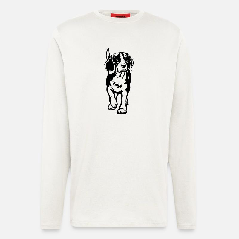 Beagle - Longsleeve - made by SPREAD  - OFF WHITE