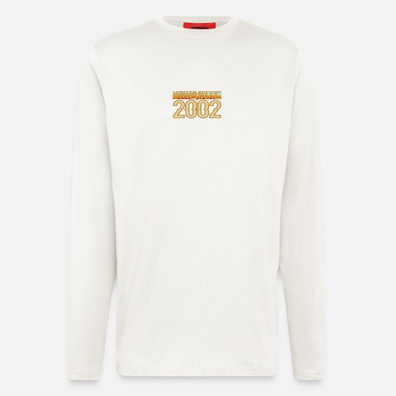 Original 2002 Retro Logo - Longsleeve - made by SPREAD  - OFF WHITE