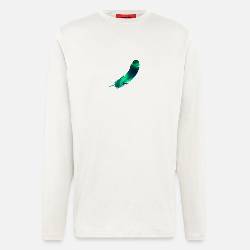 Cool Feather - Longsleeve - made by SPREAD  - OFF WHITE