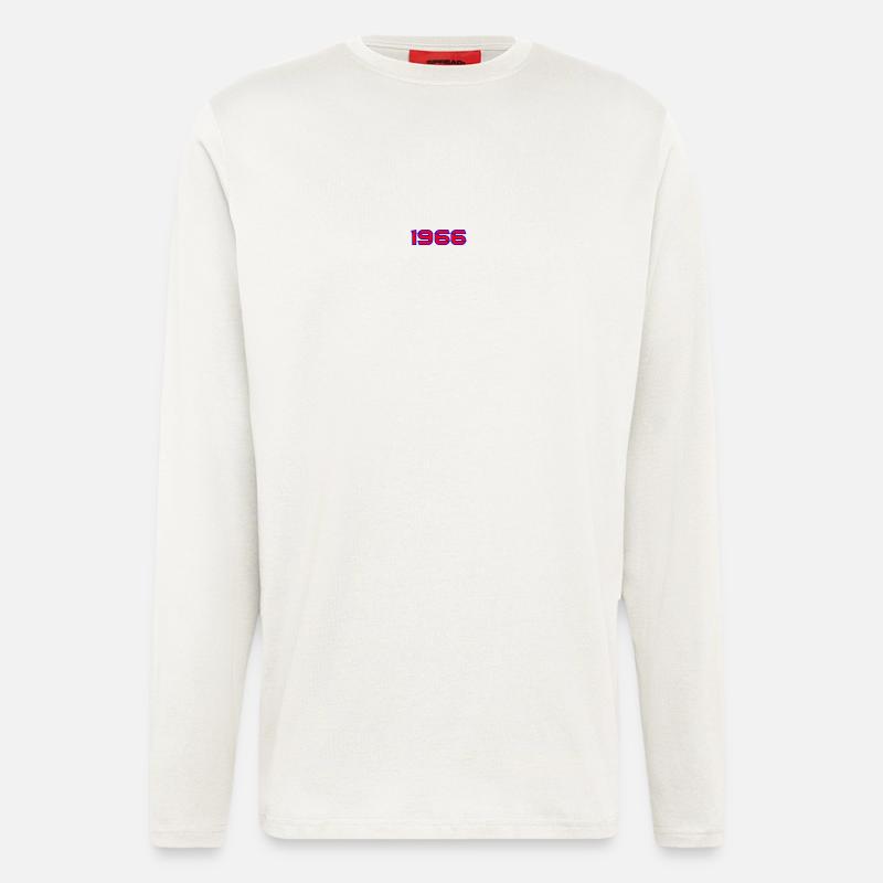 1966 Retro Neon Typography - Longsleeve - made by SPREAD  - OFF WHITE