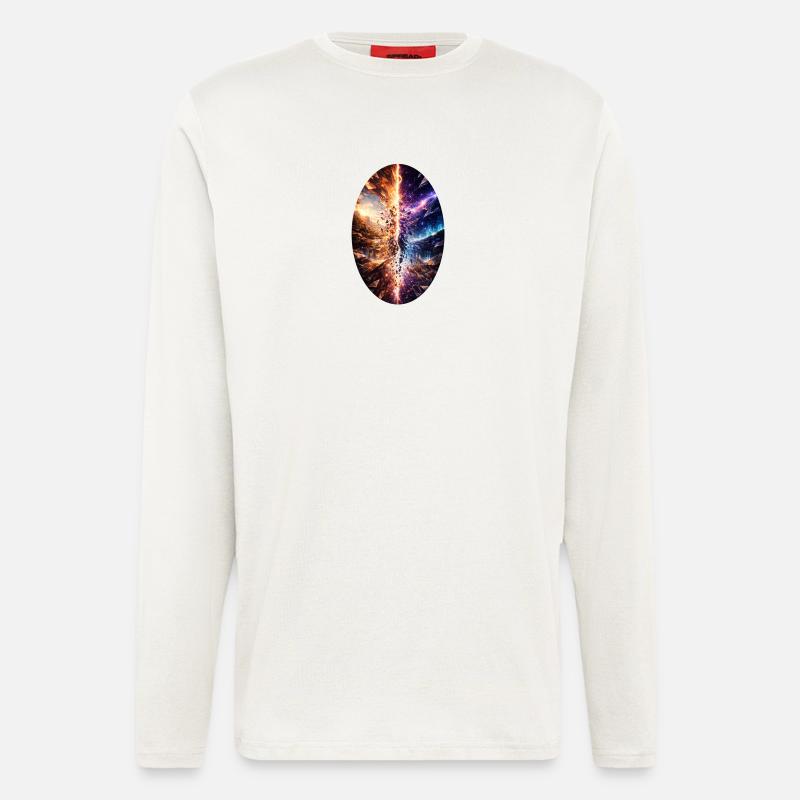 Parallel universe - Longsleeve - made by SPREAD  - OFF WHITE