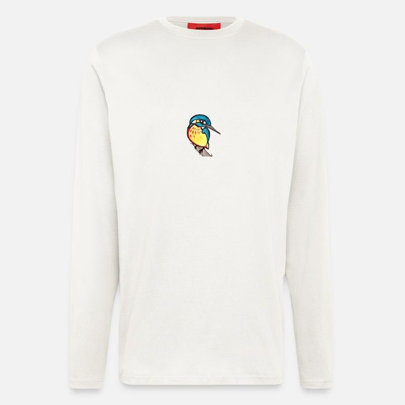 Eisvogel - Langarmshirt - made by SPREAD  - OFF WHITE