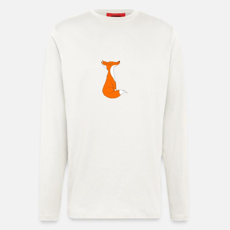 Fuchs - Langarmshirt - made by SPREAD  - OFF WHITE