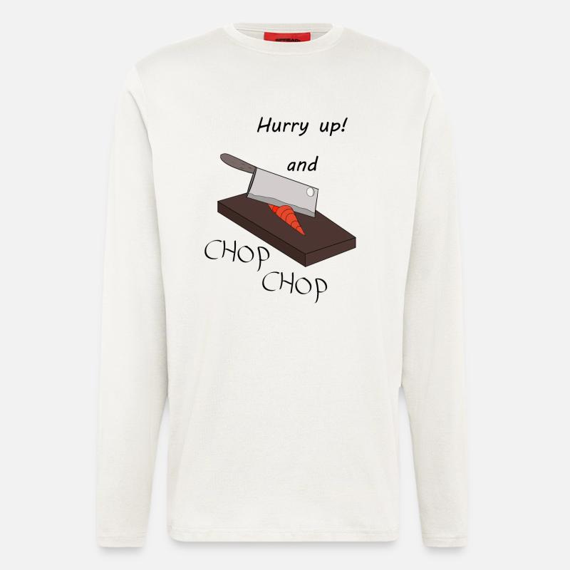 Chop Chop - Langarmshirt - made by SPREAD  - OFF WHITE