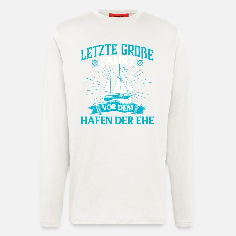 Junggesellenabschied Ehe - Langarmshirt - made by SPREAD  - OFF WHITE