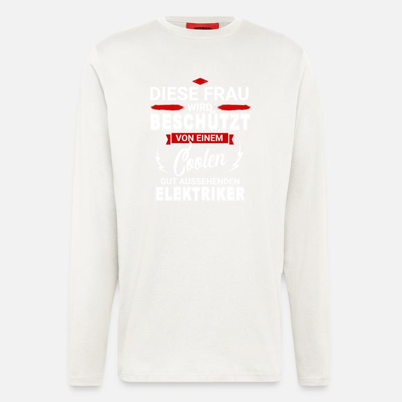 ELEKTRIKER - Langarmshirt - made by SPREAD - OFF WHITE