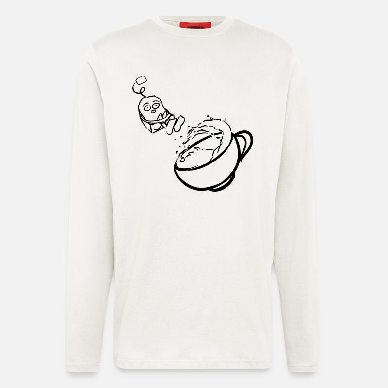 Tea - Langarmshirt - made by SPREAD  - OFF WHITE