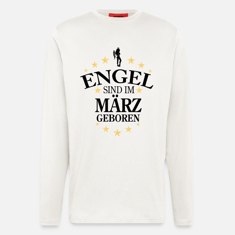 Engel März - Langarmshirt - made by SPREAD  - OFF WHITE