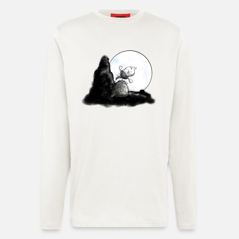 Wolf Schäfchen - Schaf - Sheep - Langarmshirt - made by SPREAD  - OFF WHITE
