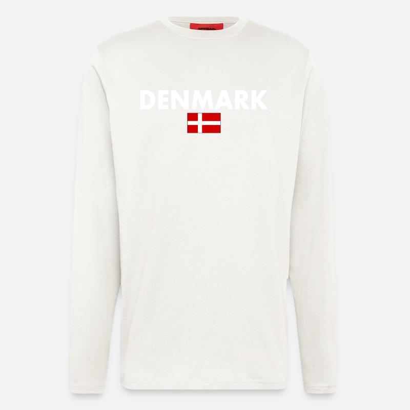 Dänemark - Langarmshirt - made by SPREAD  - OFF WHITE