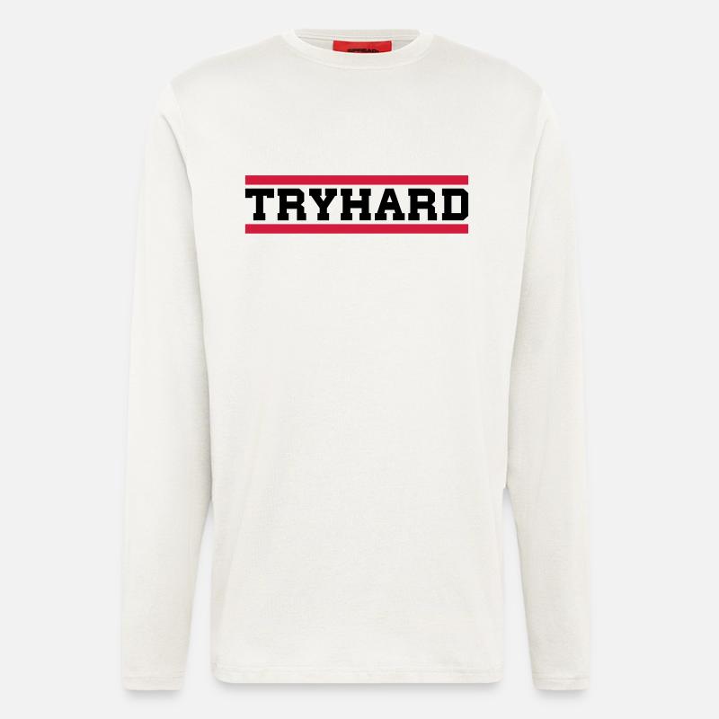 Tryhard - Langarmshirt - made by SPREAD  - OFF WHITE