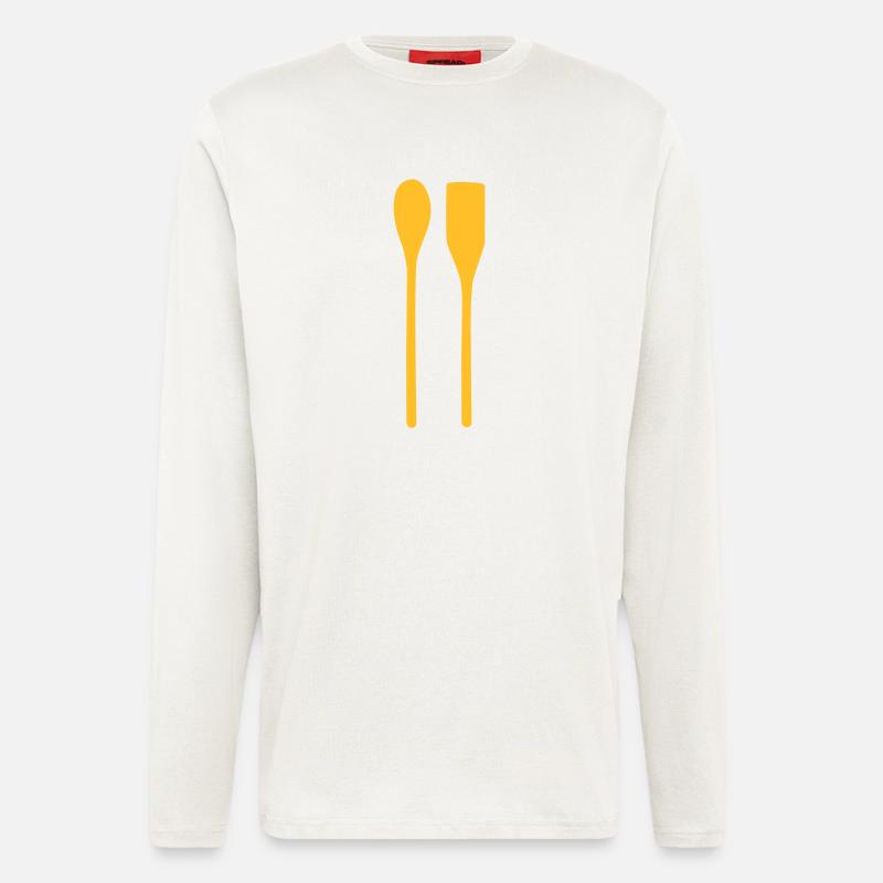 kochen - Langarmshirt - made by SPREAD  - OFF WHITE