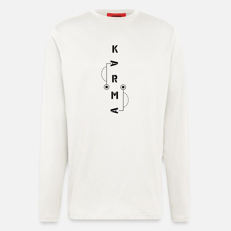 Karma - Langarmshirt - made by SPREAD  - OFF WHITE
