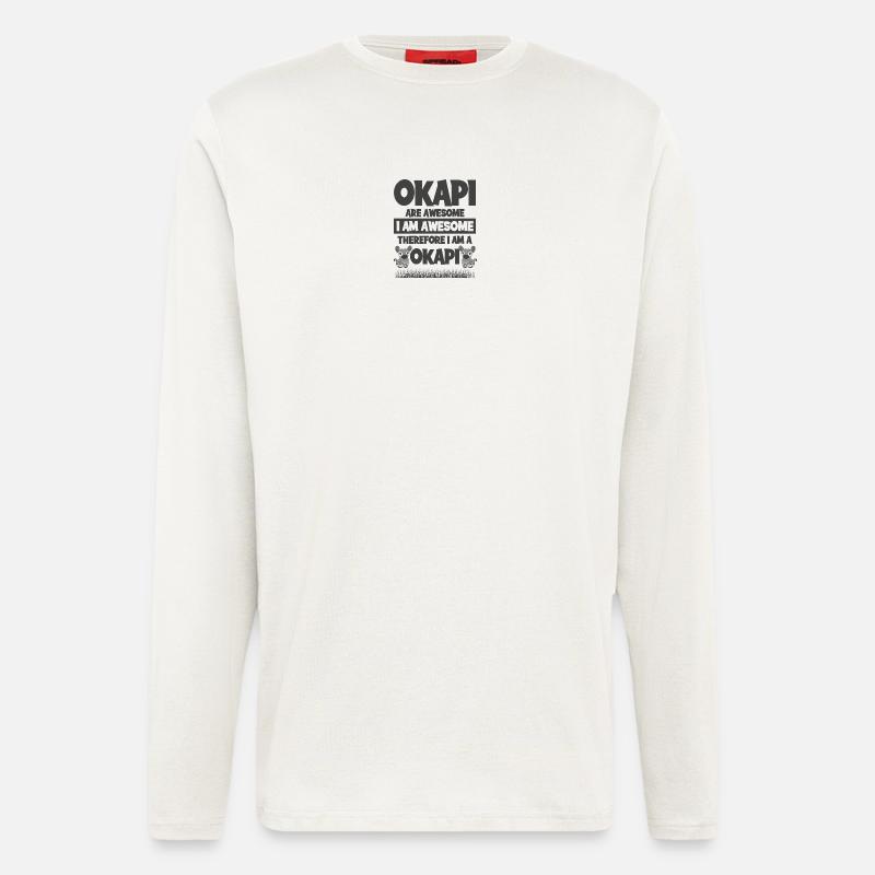 Okapi Design - Langarmshirt - made by SPREAD  - OFF WHITE