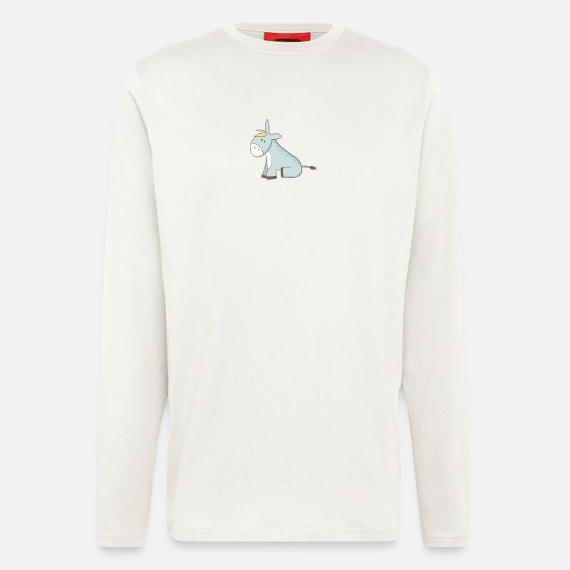Esel - Langarmshirt - made by SPREAD  - OFF WHITE