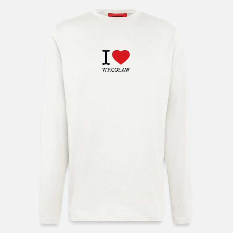 I LOVE WROCLAW - Langarmshirt - made by SPREAD - OFF WHITE