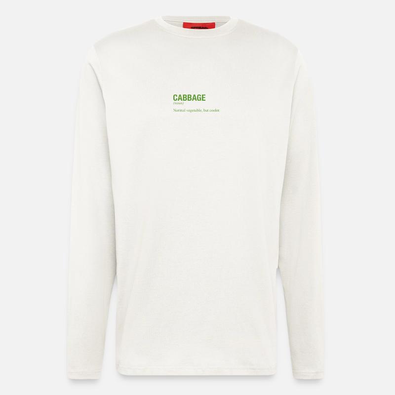CABBAGE - Longsleeve - made by SPREAD  - OFF WHITE