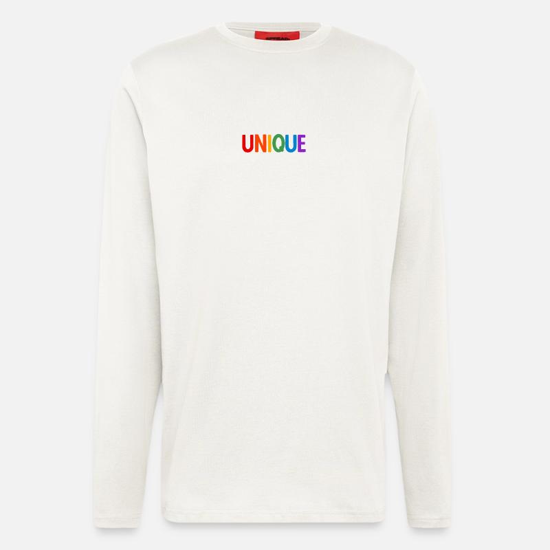 Lgbt. Einzigartig - Langarmshirt - made by SPREAD  - OFF WHITE