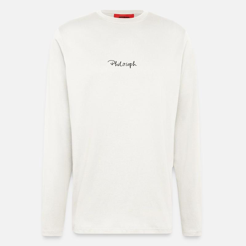 Philosoph - Langarmshirt - made by SPREAD  - OFF WHITE
