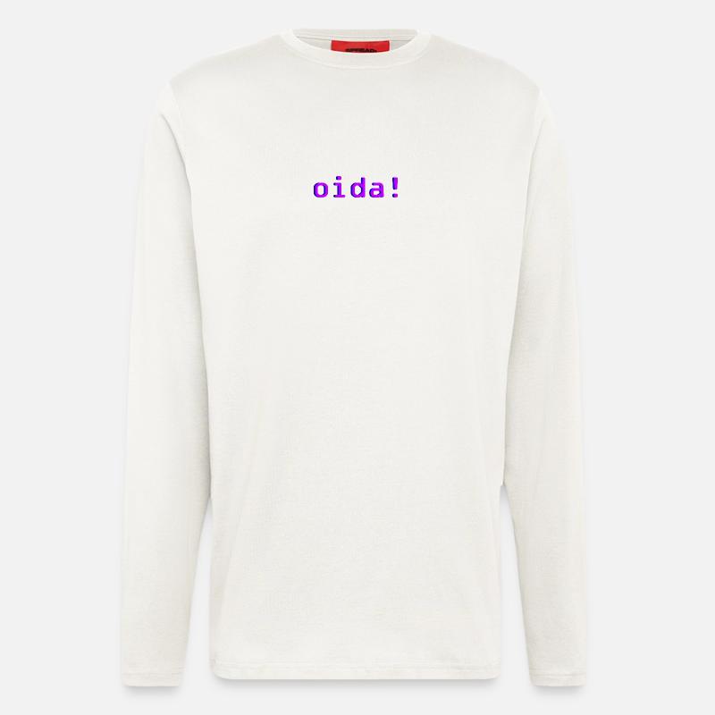 oida! - Langarmshirt - made by SPREAD  - OFF WHITE