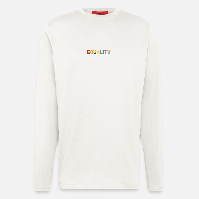 Equality - Longsleeve - made by SPREAD  - OFF WHITE