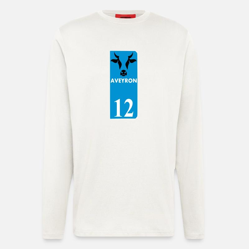 Aveyron - Langarmshirt - made by SPREAD  - OFF WHITE