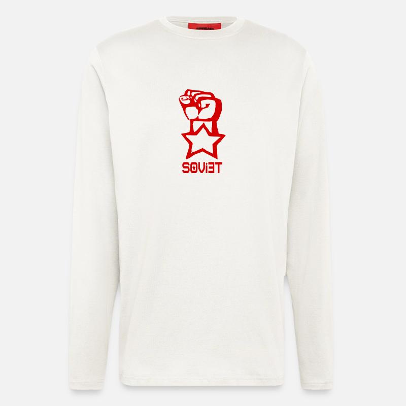 Soviet - Langarmshirt - made by SPREAD  - OFF WHITE