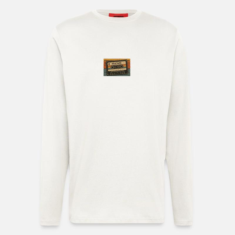 Mixtape - Longsleeve - made by SPREAD  - OFF WHITE