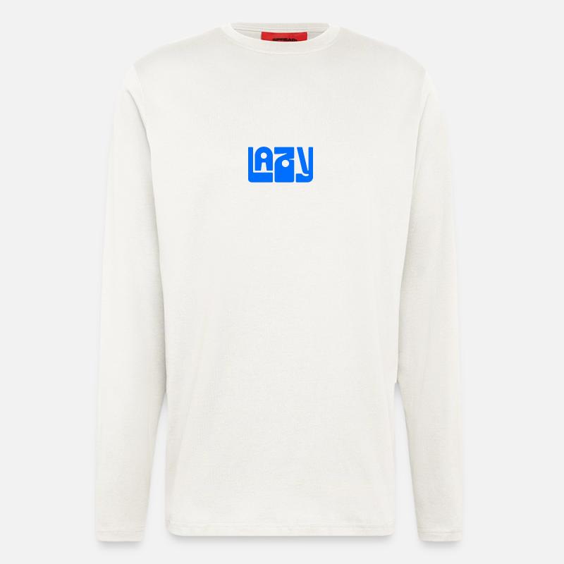 LAZY Vibes – Relaxation to wear - Longsleeve - made by SPREAD  - OFF WHITE