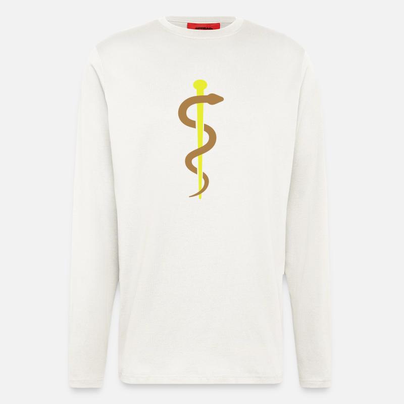 aesculapius - Langarmshirt - made by SPREAD  - OFF WHITE